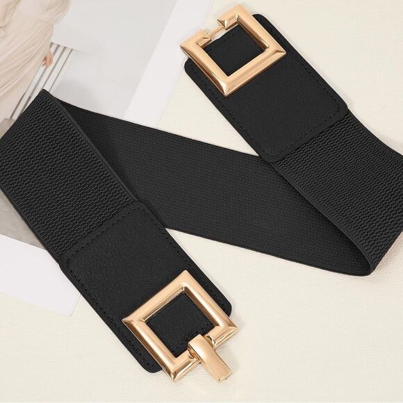 Wide Fashion Belt Elastic Band - Picture 5 of 5